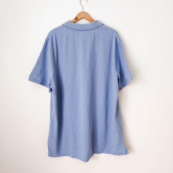 Polo Ralph Lauren The Iconic Mesh Polo Shirt Blue Classic Fit Size XXL Preppy - Picture 5 of 11